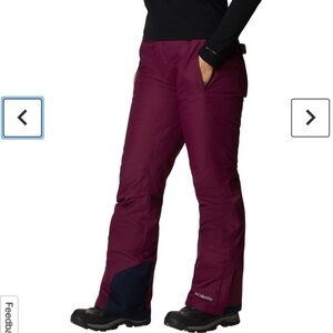 Columbia M - Bugaboo Omni heat Ski Pants Marionberry